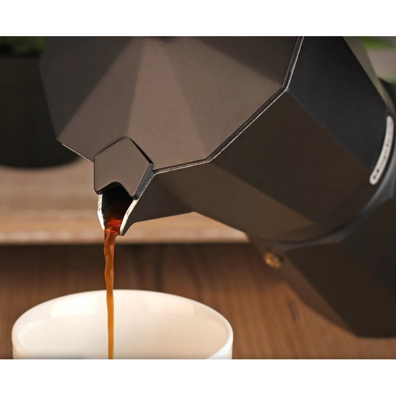 MOKA kavinukas INDUKCINIS juodos sp JAMAIKA 9puod