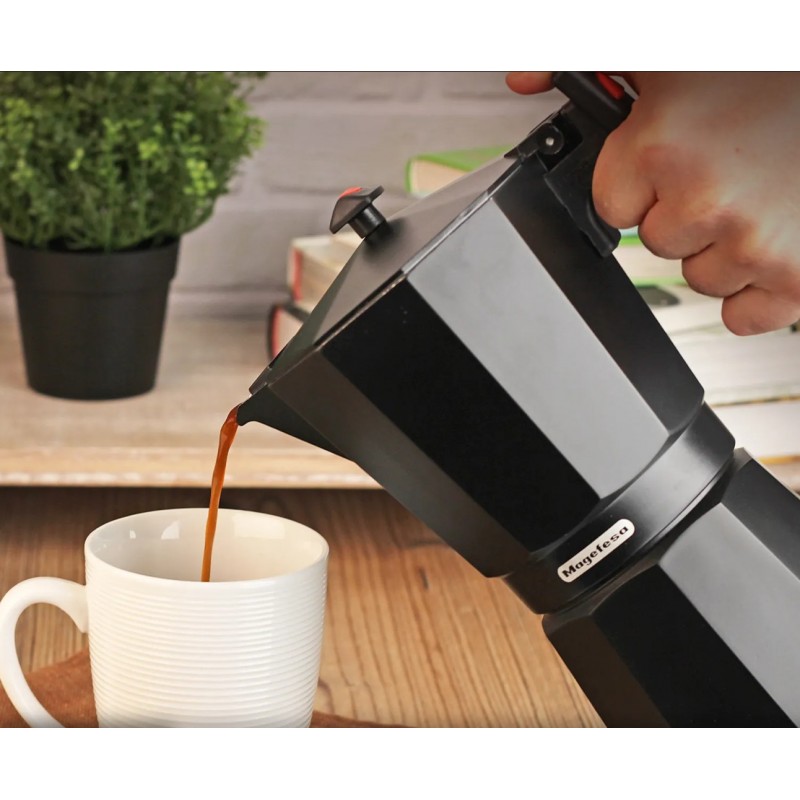 MOKA kavinukas INDUKCINIS juodos sp JAMAIKA 12puod