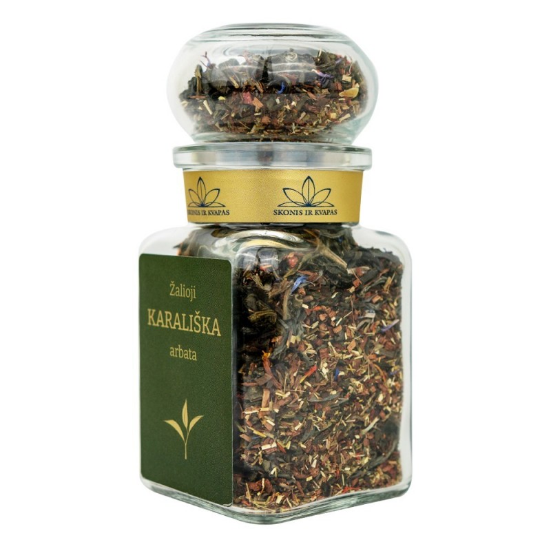 Žalioji KARALIŠKA arbata, 60g (stikl.)