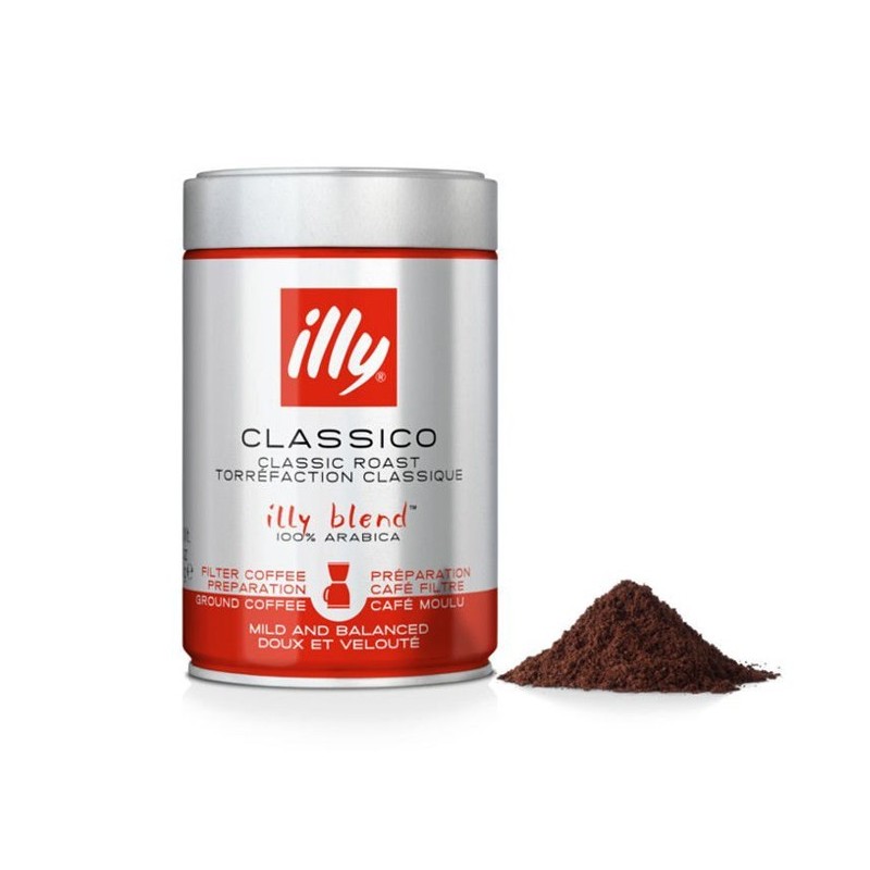 Malta kava illy CLASSICO FILTER, 250 g