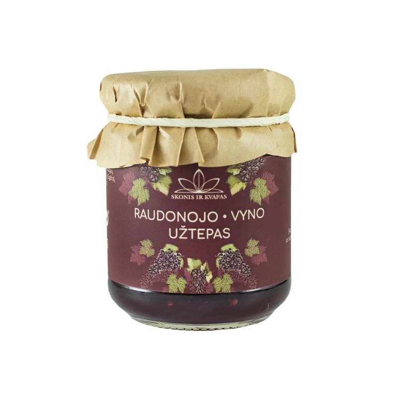 RAUDONOJO VYNO užtepas, 225 g