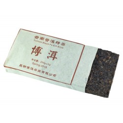 Juodosios Puero arbatos plokštė, 250g, 2018m, zhuancha forma