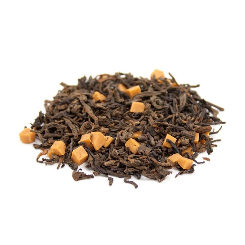 PU-ERH shou arbata su KARAMELE