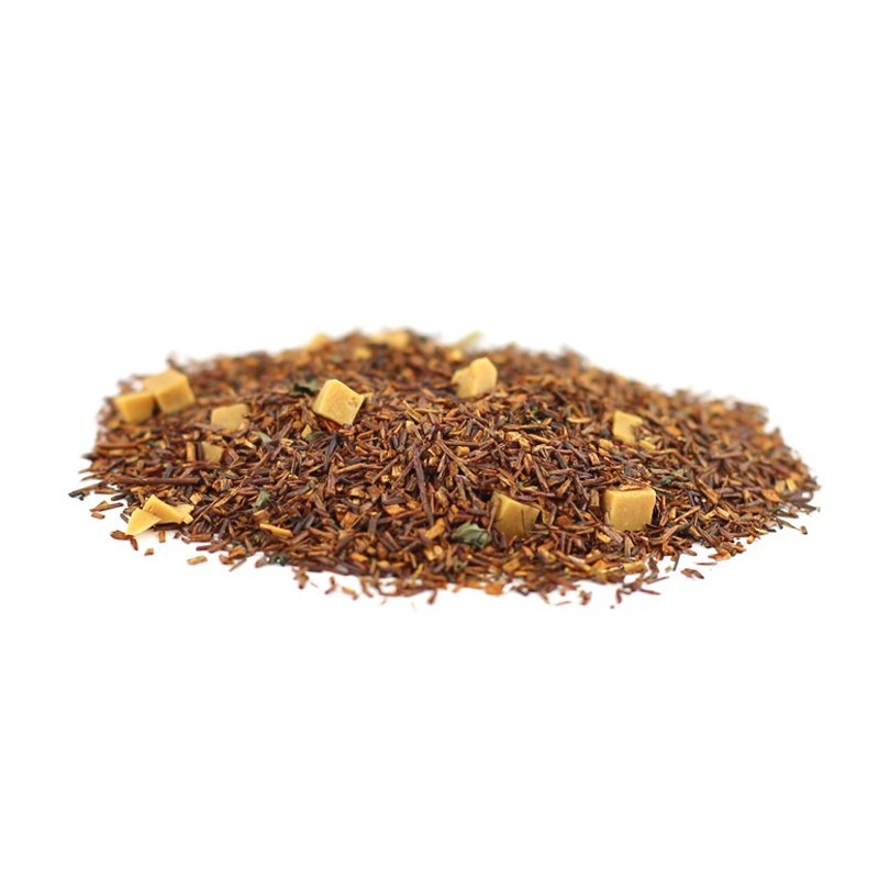 Raudonoji rooibos arbata KARAMELĖ