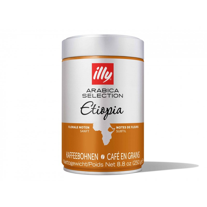 Kavos pupelės illy ARABICA SELECTION ETIOPIA, 250 g