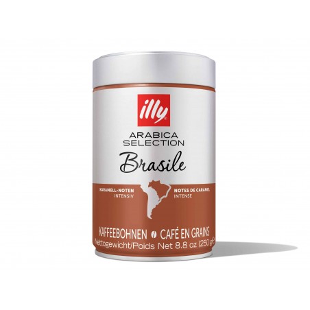 Kavos pupelės illy ARABICA SELECTION BRASILE, 250 g