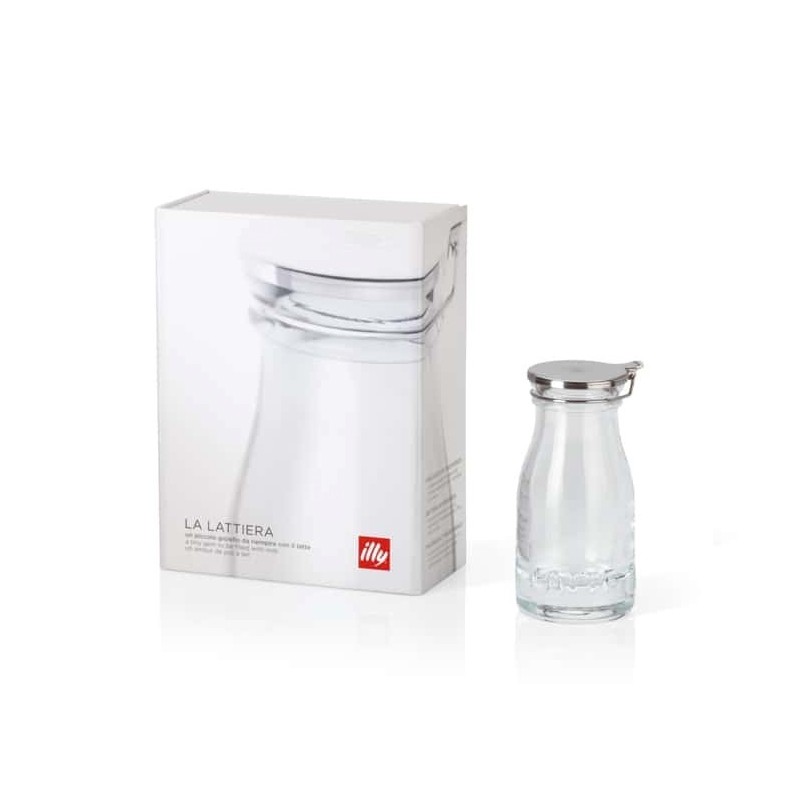 Stiklinis indas pienui illy (95ml)