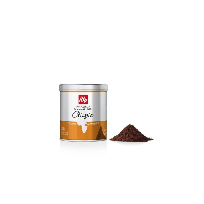 Malta kava illy ARABICA SELECTION ETIOPIA, 125 g