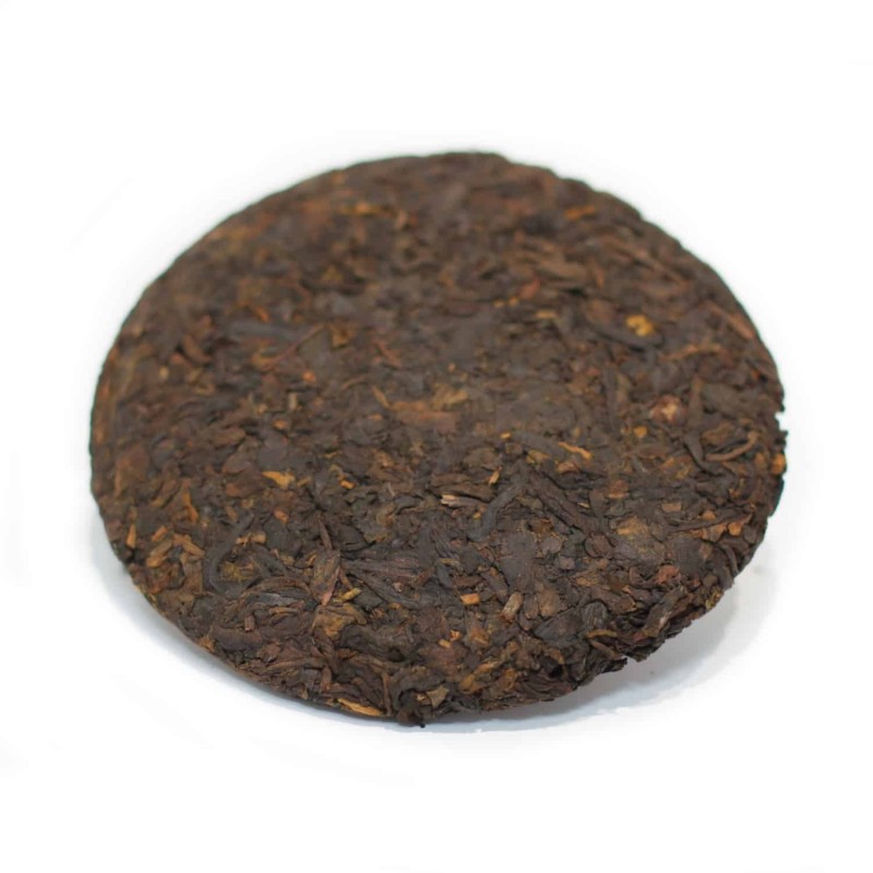 Juodojo PU-ERH plokštė KELIAUJANTYS DRAMBLIAI, 100 g, beengcha forma