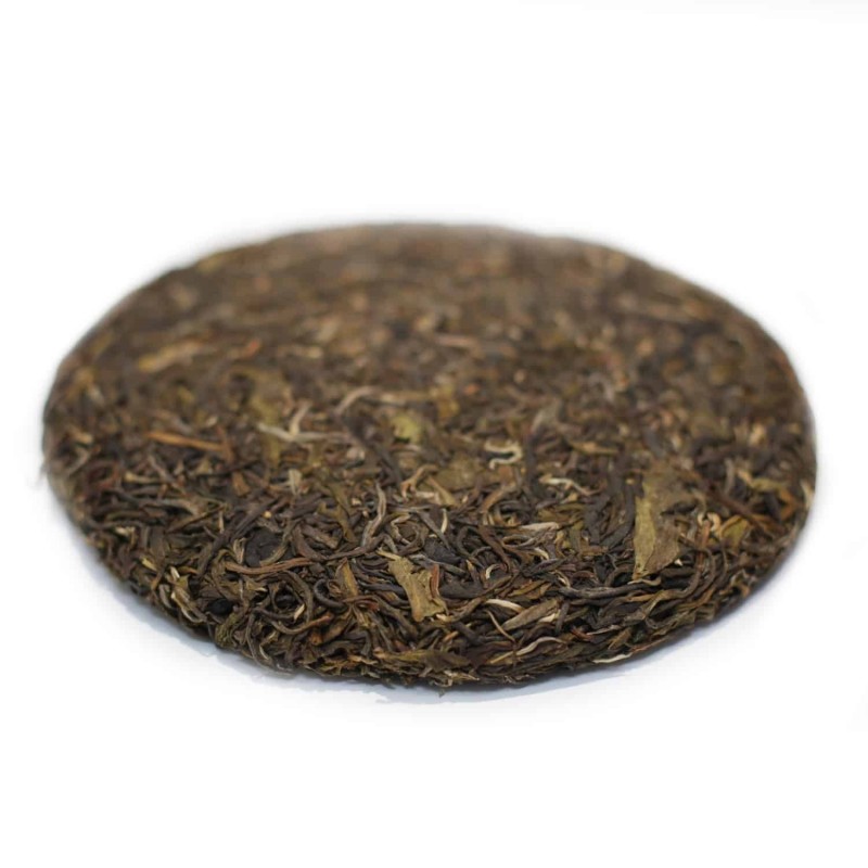 Žalioji PU-ERH plokštė, 357 g, beeng cha forma, 2020 m