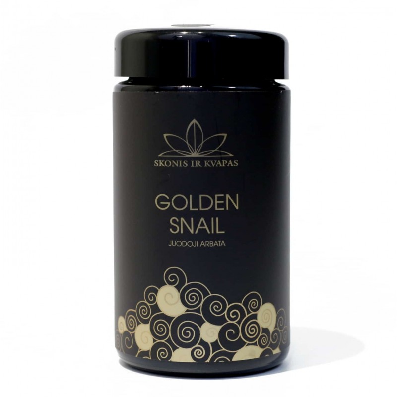Juodoji arbata GOLDEN SNAIL, 90g