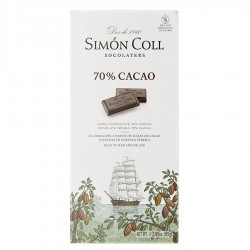 Juodasis šokoladas SIMON COLL 70%, 85g