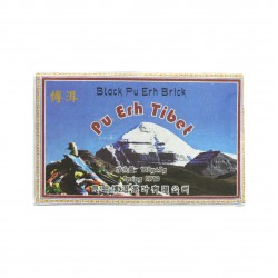 Juodojo PU-ERH plokštė TIBETAS 120 g, zhuan cha forma, 2019 m