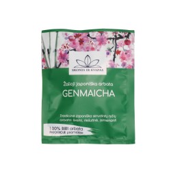 Žalioji japoniška arbata GENMAICHA, 1 vnt. vokelyje