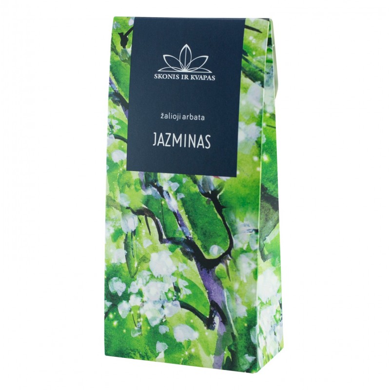 Žalioji arbata JAZMINAS, 80g