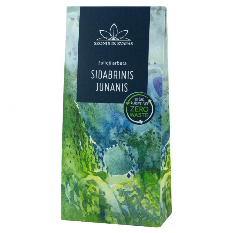 Žalioji arbata SIDABRINIS JUNANIS, 80g