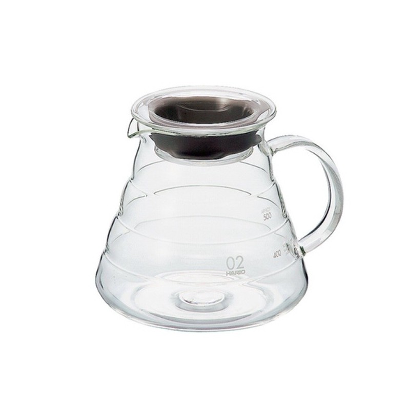 Hario V60 stiklinis ąsotėlis kavai, 600 ml